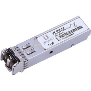 Ubiquiti | Moduł nadawczo-odbiorczy SFP (mini-GBIC) - LC multi-mode | UACC-OM-MM-1G-D | 1 Gbps | Maksymalna odległość transferu