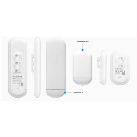 Ubiquiti NanoStation loco 5AC - most bezprzewodowy - AirMax ac | 5 GHz Ubiquiti NanoStation loco 5AC - most bezprzewodowy - AirMax ac | 5 GHz