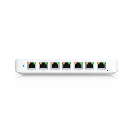 Ubiquiti Rackmountable | Porty 1 Gbps (RJ-45) w ilości 8 | Porty PoE/Poe+ w ilości 7 | Switch | USW-Ultra | Zarządzany L2 Ubiquiti Rackmountable | Porty 1 Gbps (RJ-45) w ilości 8 | Porty PoE/Poe+ w ilości 7 | Switch | USW-Ultra | Zarządzany L2