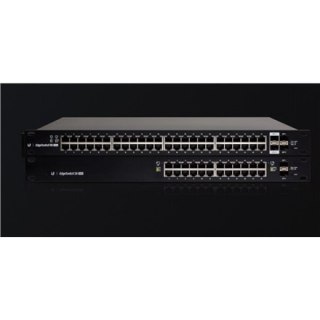 Ubiquiti | Switch | ES-24-250W | Zarządzany przez sieć | Do montażu w szafie | Porty 1 Gb/s (RJ-45) w ilości 24 | Porty SFP w il