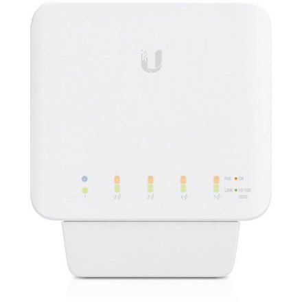 Ubiquiti USW-Flex Indoor/outdoor 5Port Poe Gigabit Switch with 802.3bt Input Power Support Ubiquiti