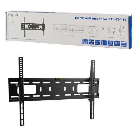 Uchwyt ścienny TV Logilink BP0018, 37"-70", pochylenie +5°-10°, 56 mm | Logilink Uchwyt ścienny TV Logilink BP0018, 37"-70", pochylenie +5°-10°, 56 mm | Logilink