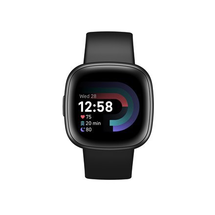 Versa 4 | Inteligentny zegarek | NFC | GPS (satelitarny) | AMOLED | Ekran dotykowy | Monitorowanie aktywności 24/7 | Wodoodporny Versa 4 | Inteligentny zegarek | NFC | GPS (satelitarny) | AMOLED | Ekran dotykowy | Monitorowanie aktywności 24/7 | Wodoodporny