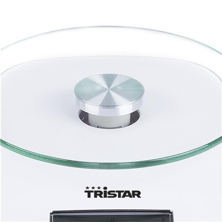 Waga kuchenna Tristar KW-2445, biała Tristar | Waga kuchenna | KW-2445 | Maksymalna waga (udźwig) 5 kg | Podziałka 1 g | Typ wyś Waga kuchenna Tristar KW-2445, biała Tristar | Waga kuchenna | KW-2445 | Maksymalna waga (udźwig) 5 kg | Podziałka 1 g | Typ wyś