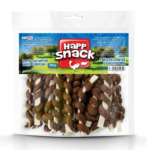 GP87 Paluszki dorsz z jagnięciną 500g GP87 Paluszki dorsz z jagnięciną 500g