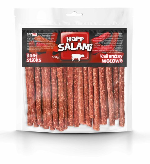 Salami wołowe pałeczki 500g Salami wołowe pałeczki 500g