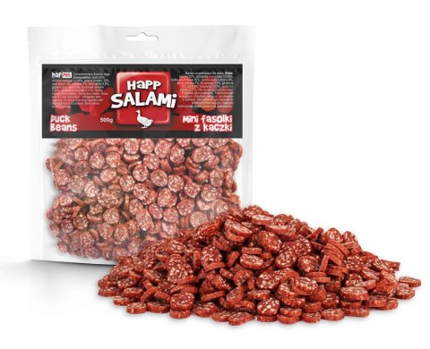 Salami z kaczki mini fasolki 500g Salami z kaczki mini fasolki 500g