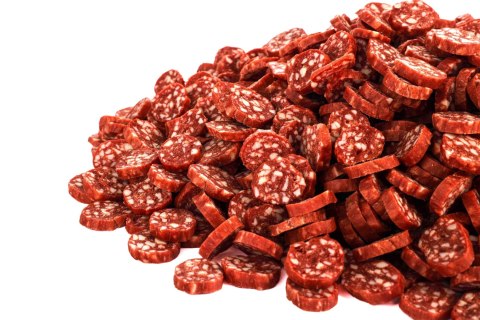 Salami z kaczki mini fasolki 500g Salami z kaczki mini fasolki 500g