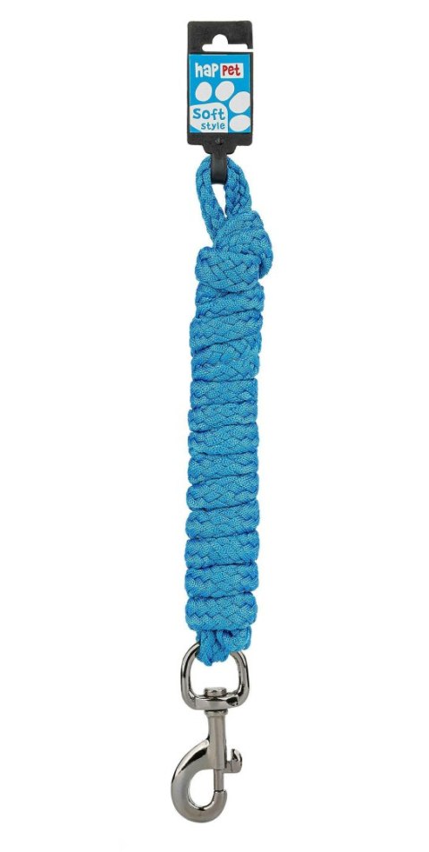 Smycz linka pleciona niebieska 220cm Smycz linka pleciona niebieska 220cm
