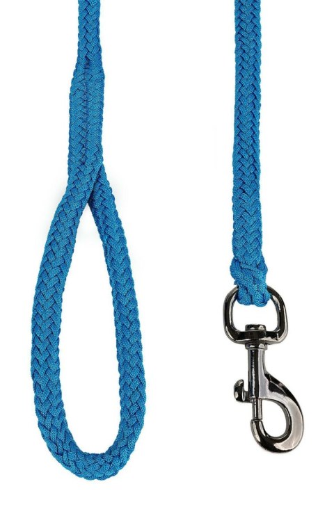 Smycz linka pleciona niebieska 220cm Smycz linka pleciona niebieska 220cm