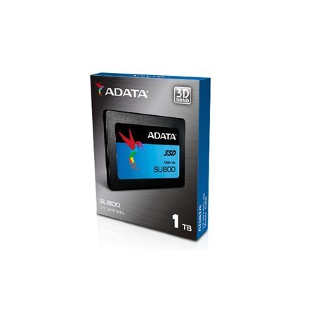 ADATA Ultimate | Dysk półprzewodnikowy | 1 TB | SU800 | 2,5" | SATA 6 Gb/s ADATA Ultimate | Dysk półprzewodnikowy | 1 TB | SU800 | 2,5" | SATA 6 Gb/s