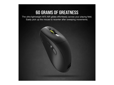 CORSAIR M75 AIR Gaming Mouse, Wireless, Black Corsair CORSAIR M75 AIR Gaming Mouse, Wireless, Black Corsair