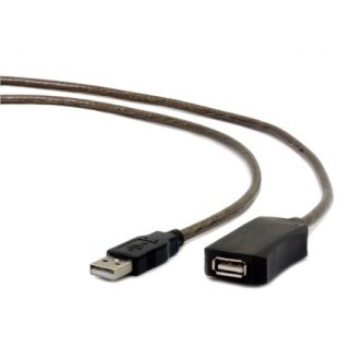 Cablexpert | Przedłużacz USB | Żeńskie | 4-pinowe USB typu A | Męskie | 4-pinowe USB typu A | Czarne | 10 m