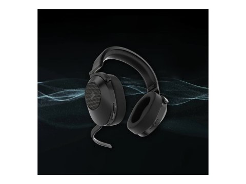 Corsair | HS65 | Słuchawki Gamingowe | Bezprzewodowe | Nauszne | Mikrofon | Bezprzewodowe | Węgiel Corsair | HS65 | Słuchawki Gamingowe | Bezprzewodowe | Nauszne | Mikrofon | Bezprzewodowe | Węgiel