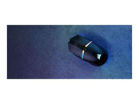Corsair | Mysz dla graczy | NIGHTSABRE RGB | Bezprzewodowa | Bluetooth, 2,4 GHz | Czarna Corsair | Mysz dla graczy | NIGHTSABRE RGB | Bezprzewodowa | Bluetooth, 2,4 GHz | Czarna