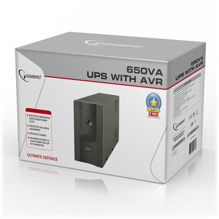 EnerGenie | UPS UPS-PC-652A z AVR | 650 VA | 220 V | 220 V EnerGenie | UPS UPS-PC-652A z AVR | 650 VA | 220 V | 220 V