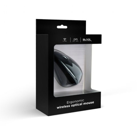 Gembird | MUSW-ERGO-01 | Bezprzewodowa mysz optyczna 2,4 GHz | Mysz optyczna | USB | Czarny Gembird | MUSW-ERGO-01 | Bezprzewodowa mysz optyczna 2,4 GHz | Mysz optyczna | USB | Czarny