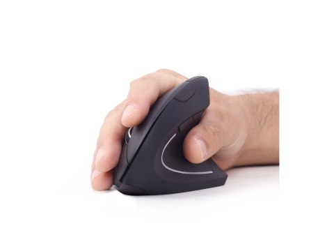Gembird | MUSW-ERGO-01 | Bezprzewodowa mysz optyczna 2,4 GHz | Mysz optyczna | USB | Czarny Gembird | MUSW-ERGO-01 | Bezprzewodowa mysz optyczna 2,4 GHz | Mysz optyczna | USB | Czarny
