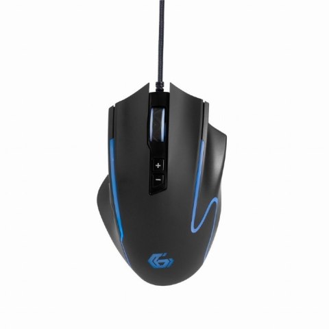 Gembird | Mysz USB do gier z podświetleniem RGB | MUSG-RAGNAR-RX300 | Mysz optyczna | Czarny Gembird | Mysz USB do gier z podświetleniem RGB | MUSG-RAGNAR-RX300 | Mysz optyczna | Czarny