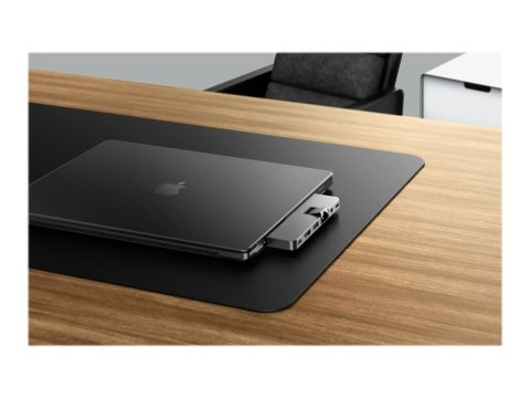 HiperDrive DUO PRO 7-w-2 USB-C Hub dla MacBook Air/Pro 2016-2020 | Porty Ethernet LAN (RJ-45) 1 | Ilość portów HDMI 1 HiperDrive DUO PRO 7-w-2 USB-C Hub dla MacBook Air/Pro 2016-2020 | Porty Ethernet LAN (RJ-45) 1 | Ilość portów HDMI 1