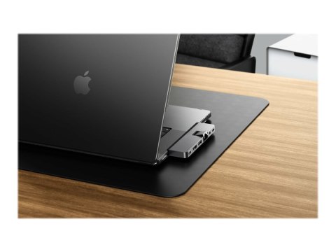 HiperDrive DUO PRO 7-w-2 USB-C Hub dla MacBook Air/Pro 2016-2020 | Porty Ethernet LAN (RJ-45) 1 | Ilość portów HDMI 1 HiperDrive DUO PRO 7-w-2 USB-C Hub dla MacBook Air/Pro 2016-2020 | Porty Ethernet LAN (RJ-45) 1 | Ilość portów HDMI 1