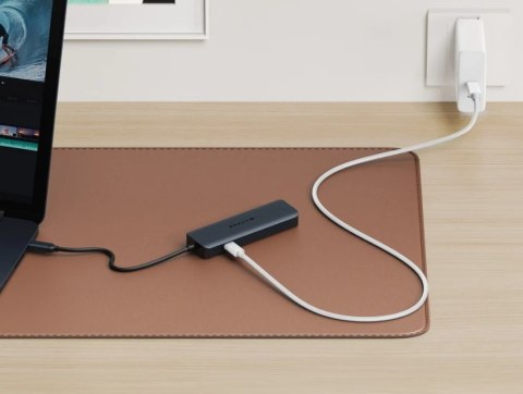 Hyper HyperDrive EcoSmart Gen.2 Universal USB-C 6-in-1 Hub w 100 W PD Power Pass-thru Hyper HyperDrive EcoSmart Gen.2 Universal USB-C 6-in-1 Hub w 100 W PD Power Pass-thru