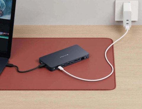 Hyper | HyperDrive Uniwersalna stacja dokująca Silicon Motion USB-C 10-w1 Dual HDMI | Ethernet LAN Hyper | HyperDrive Uniwersalna stacja dokująca Silicon Motion USB-C 10-w1 Dual HDMI | Ethernet LAN