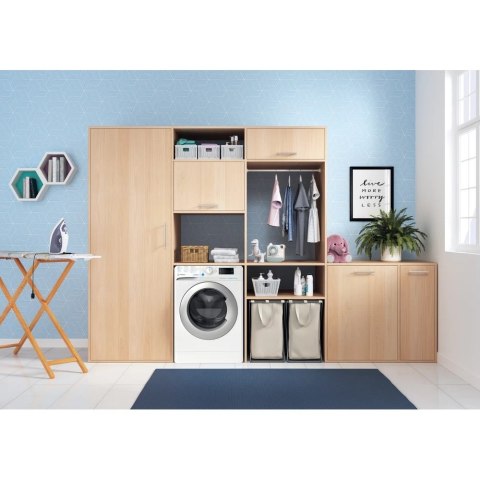 INDESIT | Pralka z suszarką | BDE 76435 WSV EE | Klasa efektywności energetycznej B/D | Ładowana od frontu | Pojemność prania 7 INDESIT | Pralka z suszarką | BDE 76435 WSV EE | Klasa efektywności energetycznej B/D | Ładowana od frontu | Pojemność prania 7