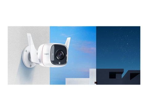 Kamera zewnętrzna TP-LINK | Security | Wi-Fi | TC65 | Bullet | 3 MP | 3.89 mm/F2.2 | H.264 | Micro SD, Max. 128GB Kamera zewnętrzna TP-LINK | Security | Wi-Fi | TC65 | Bullet | 3 MP | 3.89 mm/F2.2 | H.264 | Micro SD, Max. 128GB