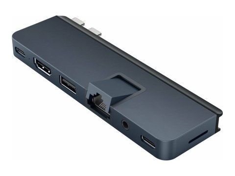 Koncentrator HyperDrive Dual USB-C 7-w-2 z uniwersalnym adapterem USB-C dla MacBook Air/Pro 2016-2020 | Porty Ethernet LAN (RJ-4 Koncentrator HyperDrive Dual USB-C 7-w-2 z uniwersalnym adapterem USB-C dla MacBook Air/Pro 2016-2020 | Porty Ethernet LAN (RJ-4