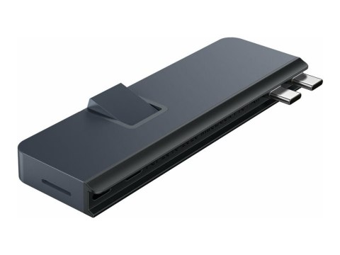 Koncentrator HyperDrive Dual USB-C 7-w-2 z uniwersalnym adapterem USB-C dla MacBook Air/Pro 2016-2020 | Porty Ethernet LAN (RJ-4 Koncentrator HyperDrive Dual USB-C 7-w-2 z uniwersalnym adapterem USB-C dla MacBook Air/Pro 2016-2020 | Porty Ethernet LAN (RJ-4