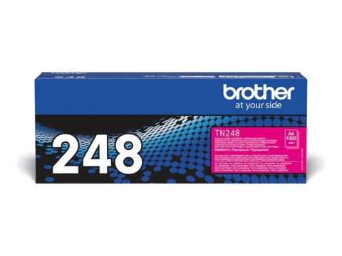 Brat | TN248M | Magenta | Kaseta tonerowa | 1000 stron Brat | TN248M | Magenta | Kaseta tonerowa | 1000 stron