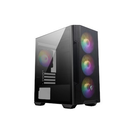 MSI MAG FORGE M100R Side window Black Micro ATX Tower Power supply included No MSI MAG FORGE M100R Side window Black Micro ATX Tower Power supply included No