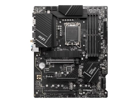 MSI | PRO Z790-P WIFI | Processor family Intel | Processor socket LGA1700 | DDR5 DIMM | Memory slots 4 | Supported hard disk dr MSI | PRO Z790-P WIFI | Processor family Intel | Processor socket LGA1700 | DDR5 DIMM | Memory slots 4 | Supported hard disk dr