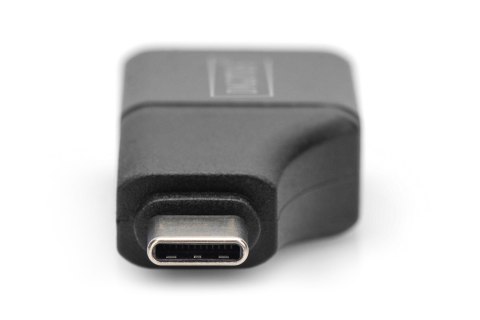 Męski przewód USB-C na żeńskie HDMI, 24-pinowy czarny Digitus, typ A. Męski przewód USB-C na żeńskie HDMI, 24-pinowy czarny Digitus, typ A.