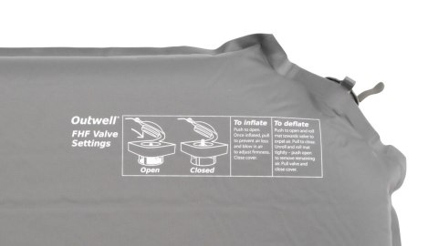 Outwell Sleepin Double 7.5 cm Mat, Black Outwell Sleepin Double 7.5 cm Mat, Black