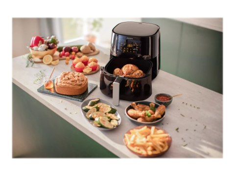 Philips | Airfryer XL | HD9270/70 | Moc 2000 W | Pojemność 6,2 L | Technologia Rapid Air | Czarny Philips | Airfryer XL | HD9270/70 | Moc 2000 W | Pojemność 6,2 L | Technologia Rapid Air | Czarny