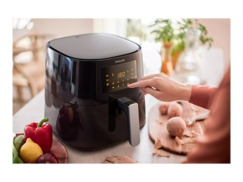 Philips | Airfryer XL | HD9270/70 | Moc 2000 W | Pojemność 6,2 L | Technologia Rapid Air | Czarny Philips | Airfryer XL | HD9270/70 | Moc 2000 W | Pojemność 6,2 L | Technologia Rapid Air | Czarny