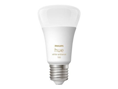 Philips Hue | WA 11W A60 E27 2szt. paczka | E27 | 11 W | Ciepła do chłodna biel 2200K-6500K | Bluetooth i Zigbee Philips Hue | WA 11W A60 E27 2szt. paczka | E27 | 11 W | Ciepła do chłodna biel 2200K-6500K | Bluetooth i Zigbee