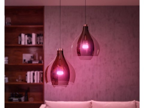 Philips Hue | WCA 11W A60 E27 2 szt. w opakowaniu | E27 | 11 W | Biały i kolor 2000K-6500K +16 milionów kolorów | Bluetooth i Zi Philips Hue | WCA 11W A60 E27 2 szt. w opakowaniu | E27 | 11 W | Biały i kolor 2000K-6500K +16 milionów kolorów | Bluetooth i Zi