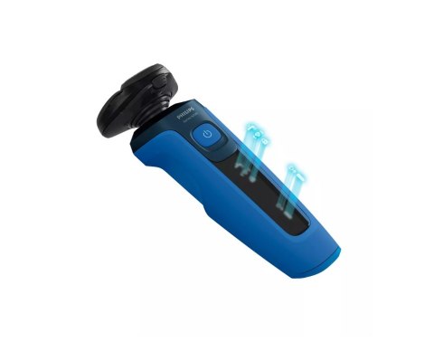 Philips S5466/17 Elektryczna golarka, na mokro i na sucho, królewska niebieskość Philips Philips S5466/17 Elektryczna golarka, na mokro i na sucho, królewska niebieskość Philips