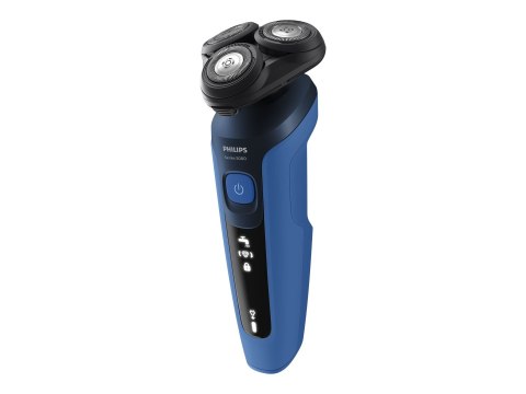 Philips S5466/17 Elektryczna golarka, na mokro i na sucho, królewska niebieskość Philips Philips S5466/17 Elektryczna golarka, na mokro i na sucho, królewska niebieskość Philips