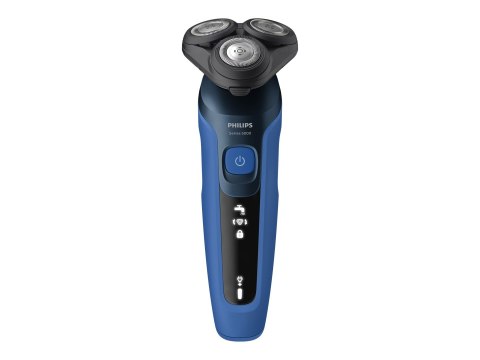 Philips S5466/17 Elektryczna golarka, na mokro i na sucho, królewska niebieskość Philips Philips S5466/17 Elektryczna golarka, na mokro i na sucho, królewska niebieskość Philips