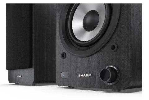 Sharp CP-SS30 Głośniki półkowe, czarny Sharp | Głośniki | CP-SS30(BK) Półka | 60 W | Bluetooth | Czarny | Połączenie bezprzewodo Sharp CP-SS30 Głośniki półkowe, czarny Sharp | Głośniki | CP-SS30(BK) Półka | 60 W | Bluetooth | Czarny | Połączenie bezprzewodo