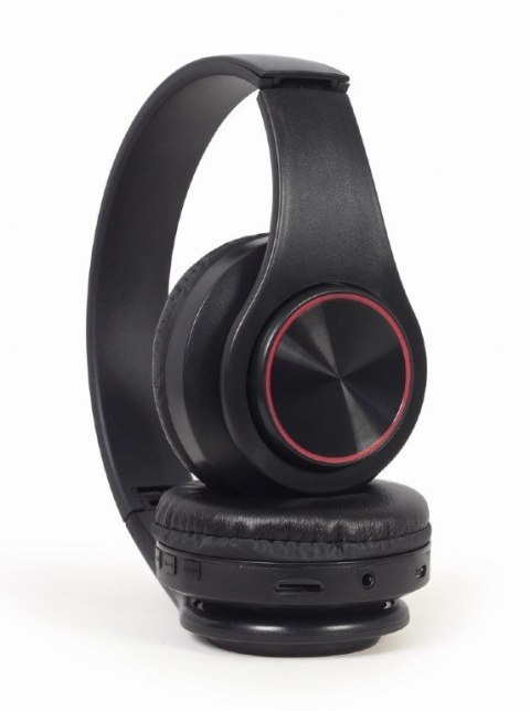 Słuchawki stereo Gembird BHP-LED-01 z efektami świetlnymi LED | Bluetooth | Nauszne | Bezprzewodowe | Czarne Słuchawki stereo Gembird BHP-LED-01 z efektami świetlnymi LED | Bluetooth | Nauszne | Bezprzewodowe | Czarne