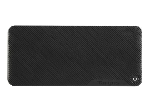 Stacja dokująca Targus z portem USB-C Triple-HD oraz z zasilaniem 85 W, porty Ethernet LAN (RJ-45) 1, DisplayPorty 2, złącza HDM Stacja dokująca Targus z portem USB-C Triple-HD oraz z zasilaniem 85 W, porty Ethernet LAN (RJ-45) 1, DisplayPorty 2, złącza HDM