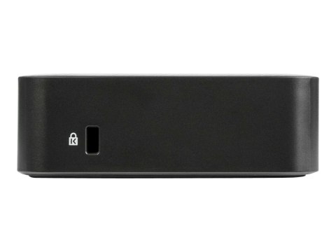 Stacja dokująca Targus z portem USB-C Triple-HD oraz z zasilaniem 85 W, porty Ethernet LAN (RJ-45) 1, DisplayPorty 2, złącza HDM Stacja dokująca Targus z portem USB-C Triple-HD oraz z zasilaniem 85 W, porty Ethernet LAN (RJ-45) 1, DisplayPorty 2, złącza HDM