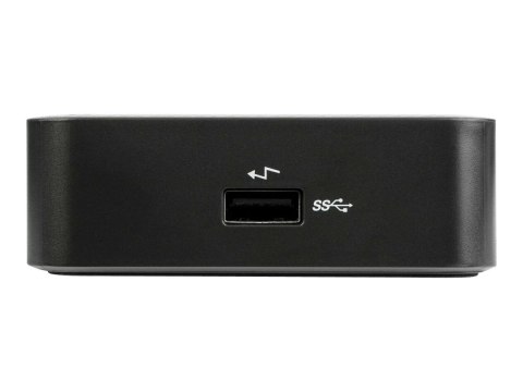 Stacja dokująca Targus z portem USB-C Triple-HD oraz z zasilaniem 85 W, porty Ethernet LAN (RJ-45) 1, DisplayPorty 2, złącza HDM Stacja dokująca Targus z portem USB-C Triple-HD oraz z zasilaniem 85 W, porty Ethernet LAN (RJ-45) 1, DisplayPorty 2, złącza HDM