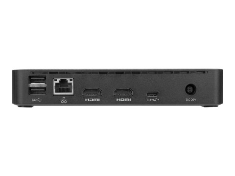 Stacja dokująca Universal DisplayLink USB-C Dual 4K z wyjściami HDMI x2 i zasilaczem 65 W | Ethernet LAN Stacja dokująca Universal DisplayLink USB-C Dual 4K z wyjściami HDMI x2 i zasilaczem 65 W | Ethernet LAN