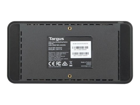 Stacja dokująca Universal DisplayLink USB-C Dual 4K z wyjściami HDMI x2 i zasilaczem 65 W | Ethernet LAN Stacja dokująca Universal DisplayLink USB-C Dual 4K z wyjściami HDMI x2 i zasilaczem 65 W | Ethernet LAN